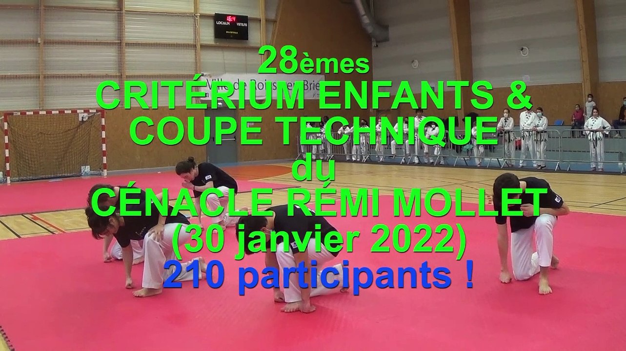 28ème critérium et Coupe technique du Cénacle 2022 - version courte