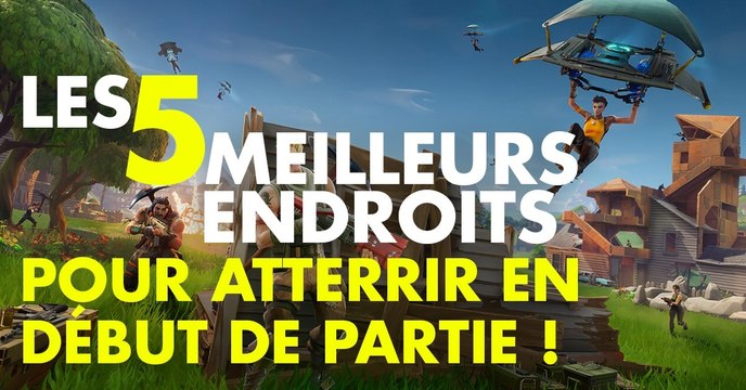 Fortnite : où atterrir, meilleur loot de début et nombreux coffres, guide et astuces