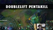 League of Legends : Doulelift réalise un magnifique Pentakill avec Ezreal blue stuff !