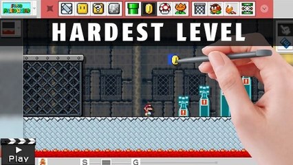Super Mario Maker : ce niveau est tellement difficile que son créateur a mis 9 heures à le finir !