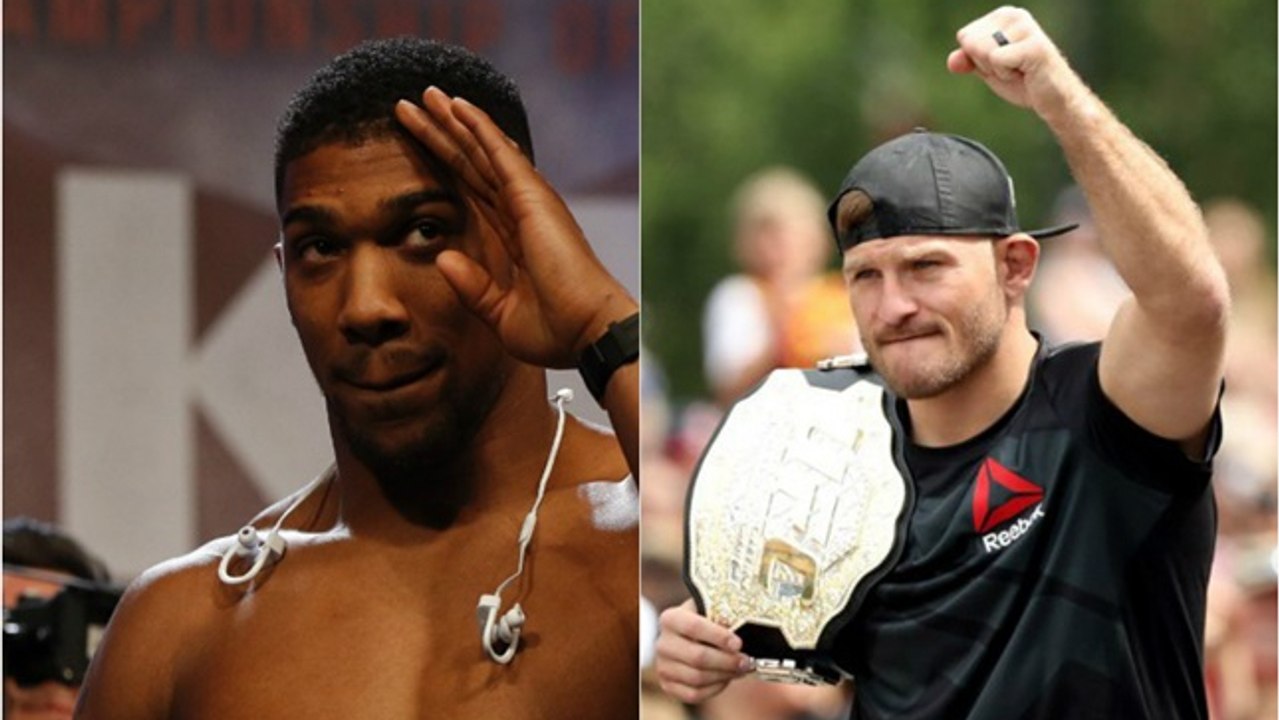 Stipe Miocic kontert auf die Beleidigung von Anthony Joshua