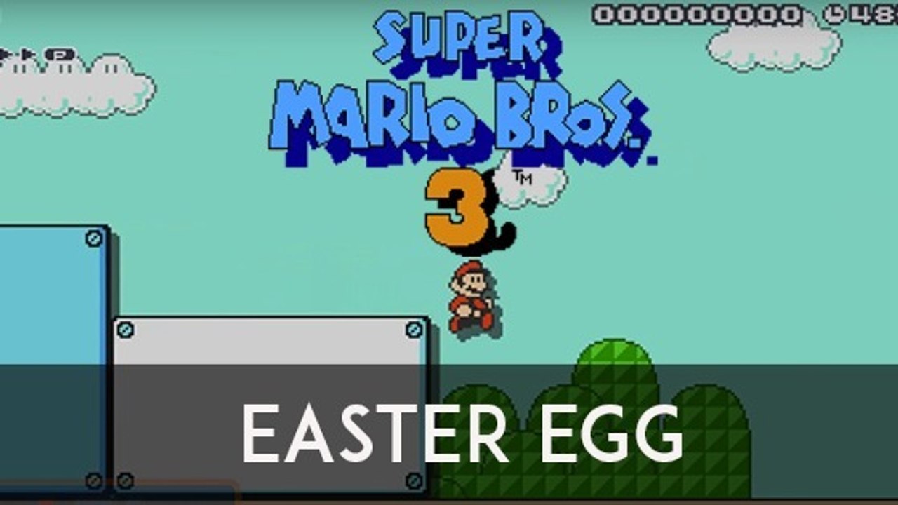 Super Mario Maker : un easter egg très bien caché en référence à Super Mario Bros 3 !