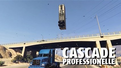 GTA 5 : une cascade en semi-remorque digne d'un film hollywoodien