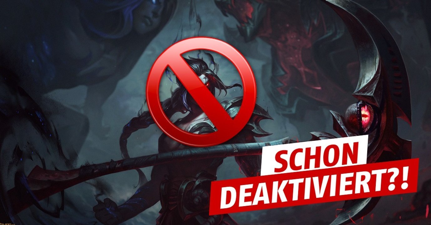 League of Legends: Kayn könnte bald von Riot deaktiviert werden