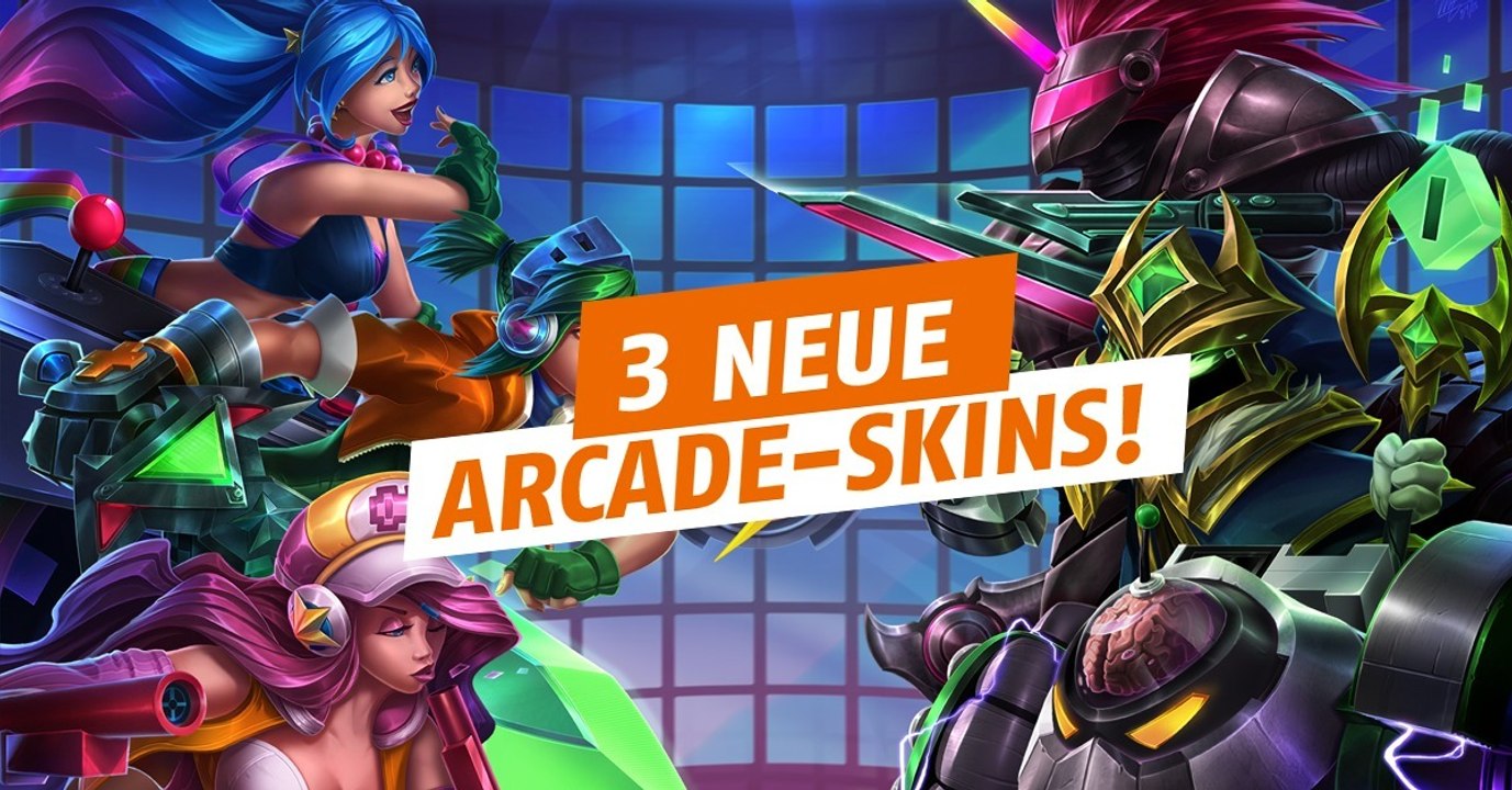 Riot präsentiert neue Arcade-Skins im Video