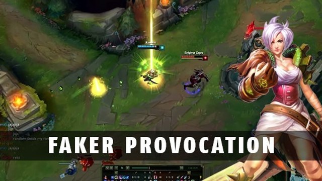 League of Legends : ce joueur a cherché à provoquer Faker