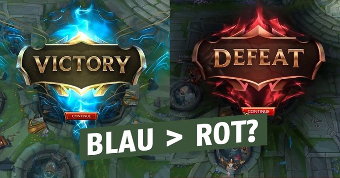 League of Legends: Deshalb gewinnt blau öfter als rot