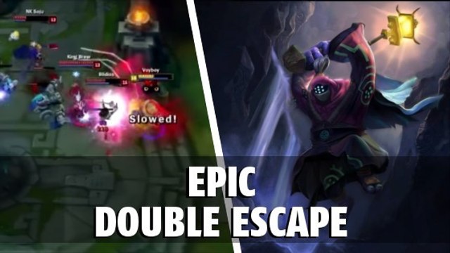 League of Legends : Une double escape en 1v5 vraiment incroyable