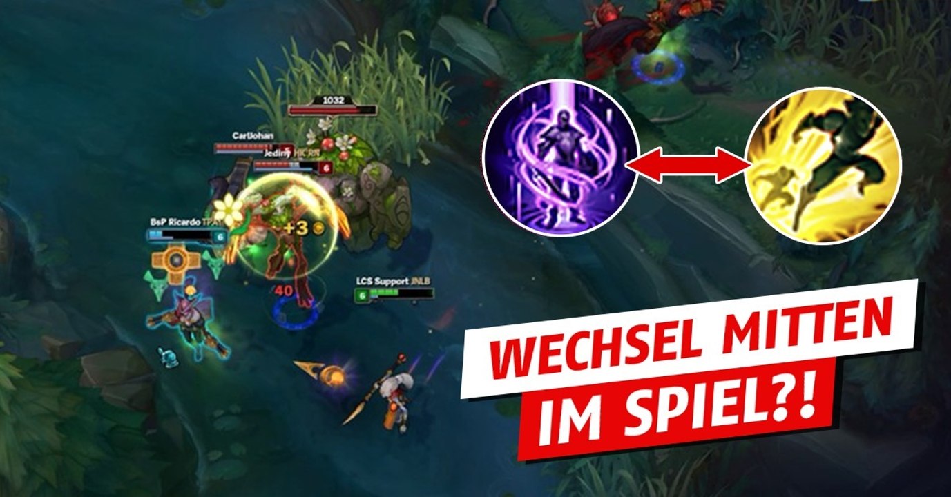 League of Legends: Es ist bald möglich, die Fähigkeiten während des Spiels zu wechseln