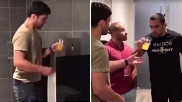 Lyoto Machida spielt Fabricio Werdum einen sehr schlechten Streich