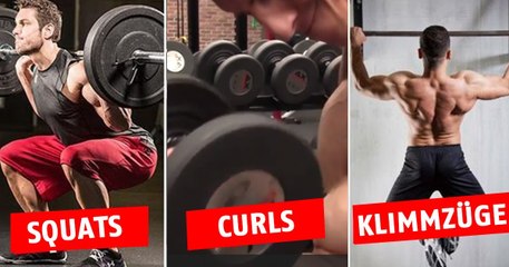 Squats, Curls, Klimmzüge: Klassiker des Krafttrainings optimieren