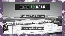Los Angeles Lakers vs Portland Trail Blazers: Moneyline