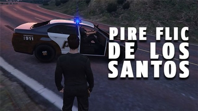 GTA 5 : le flic le plus incapable du jeu