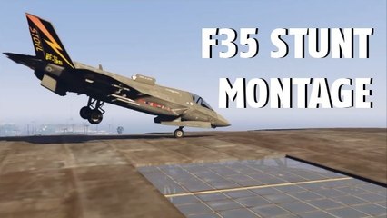 GTA 5 : ce pilote professionnel maîtrise son F35 à la perfection