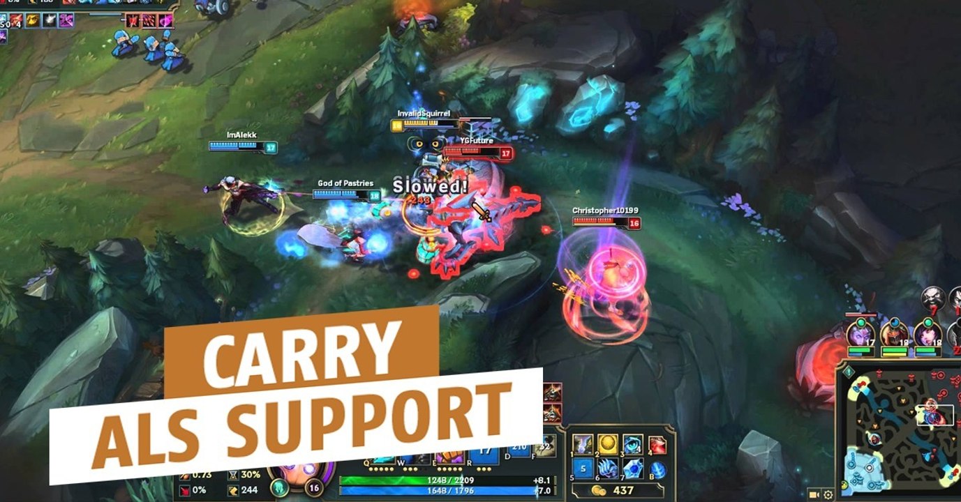 League of Legends: Die Nummer 1 des NA-Servers erklärt euch, wie ihr als Support Karriere macht