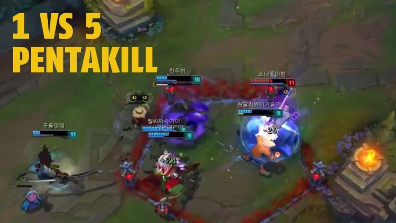 League of Legends : Un joueur outplay toute une équipe avec Ryze