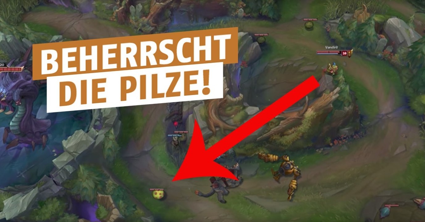League of Legends: So schießt man Pilze richtig mit Teemo