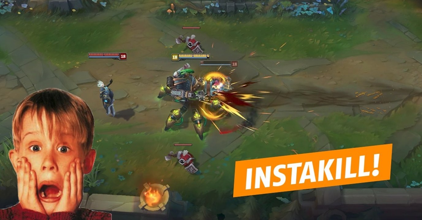 League of Legends Urgots Ulti killt mit Sicherheit