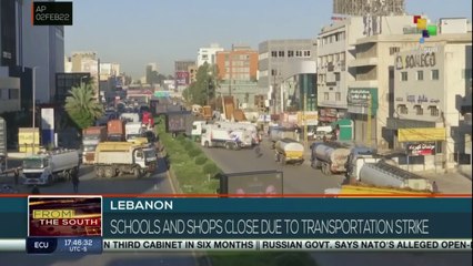 FTS 18:30 02-02: Lebanon schools and shops close due to trasportation strike