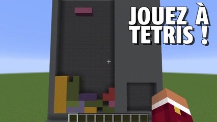 Minecraft : jouer à Tetris avec une seule commande c'est possible !