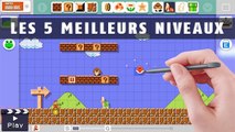 Super Mario Maker : les 5 meilleurs niveaux créés dans le jeu