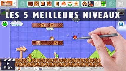 Super Mario Maker : les 5 meilleurs niveaux créés dans le jeu