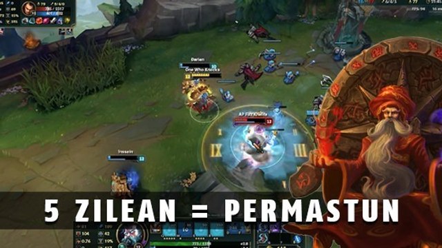 League of Legends : une équipe de Zilean est le meilleur moyen de gagner en One For All