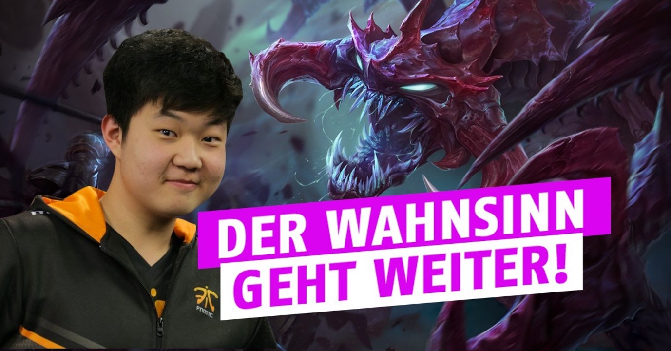 League of Legends: Riot behauptet, Cho'Gath sei balanced - jetzt meldet sich Huni zu Wort!