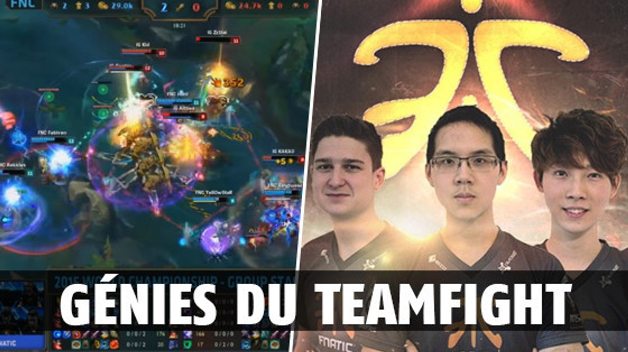 League of Legends : l'énorme teamfight des Fnatic contre IG aux Worlds