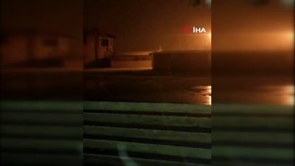 Silivri'de kar yağışı etkili oldu