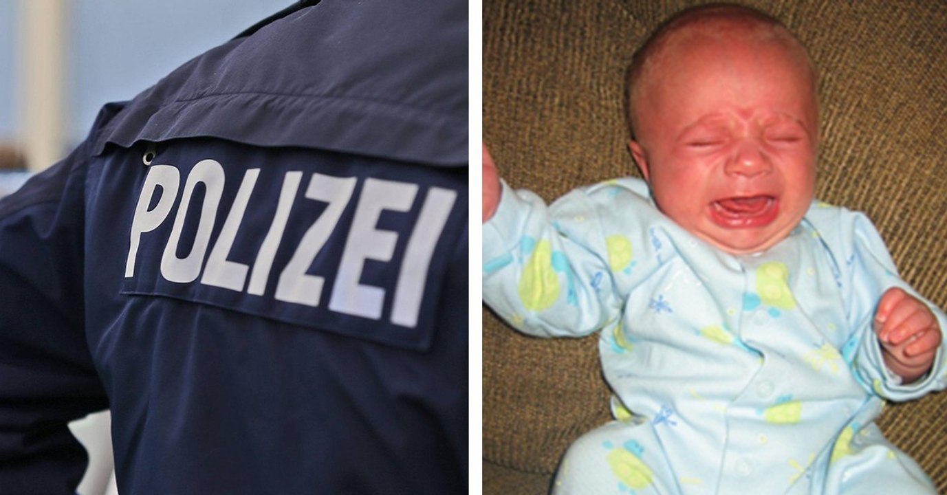 Polizist rettet einem Säugling das Leben