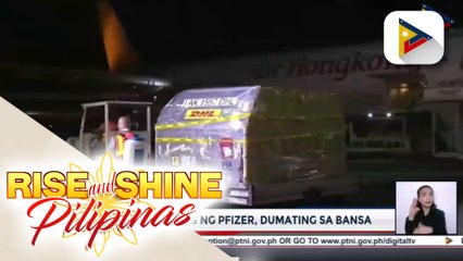 Higit 455-K doses ng Pfizer vaccine, dumating sa bansa