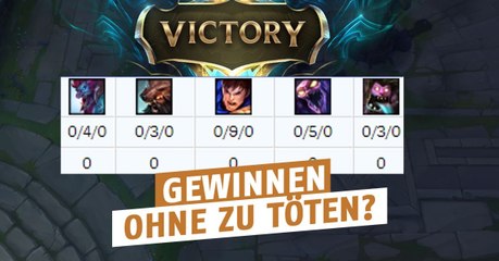 Скачать видео: League of Legends: Eine Technik lässt einen im Aufstieg-Modus gewinnen, ohne einen einzigen Kill erzielt zu haben