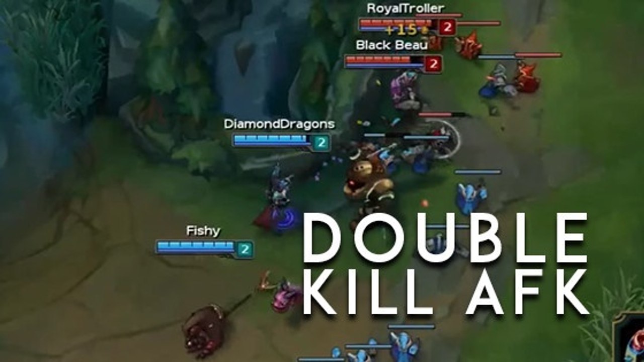 League of Legends : Vayne prend un double kill en étant AFK