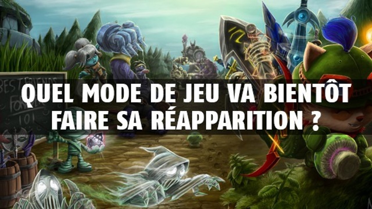 League of Legends : quel mode de jeu va bientôt faire sa réapparition ?