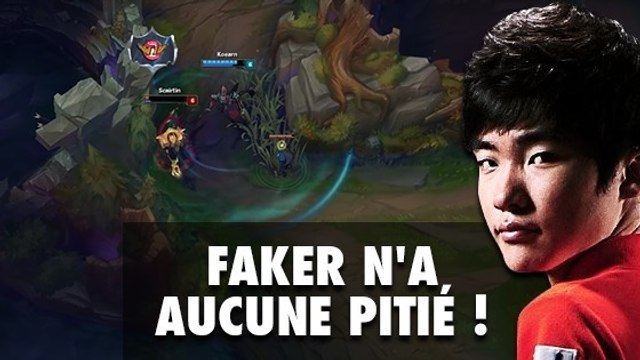 League of Legends : même face à un fan, Faker ne montre aucune pitié !