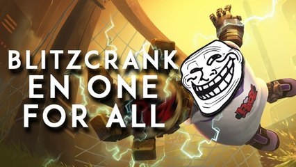 League of Legends : un niveau 1 de One For All avec Blitzcrank légendaire