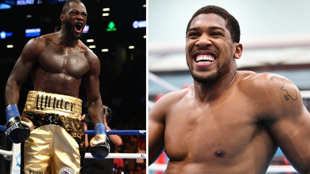 Anthony Joshua reagiert auf die Provokation von Deontay Wilder