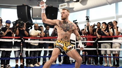 Spott über McGregors Warm-Up