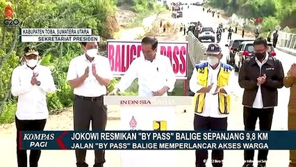 Jokowi Resmikan Bypass Balige Sepanjang 9,8 Km, Warga Mengaku Sangat Terbantu