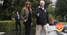 Melania Trump im Katastrophengebiet: Die Amerikaner sind sauer auf die First Lady