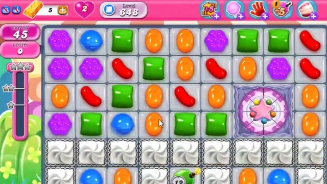 Candy Crush Saga niveau 648 : solution et astuces pour passer le level