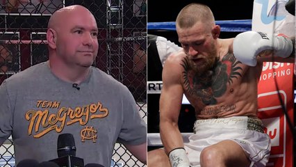 Dana White reagiert auf die Niederlage von Conor McGregor