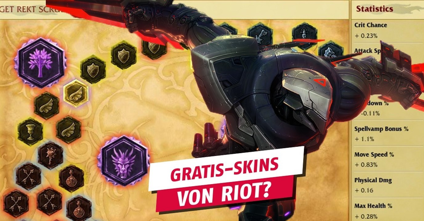 League of Legends: Ihr bekommt epische Skins gratis, wenn ihr Runenseiten gekauft habt