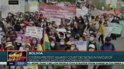 Bolivia: Mass protests against court decisions in favour of sex offenders