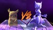 Super Smash Bros : un combat explosif entre Pikachu et Mewtwo sur Project M