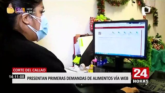 Callao: Poder Judicial ofrece tramite en línea para demandas por alimentos