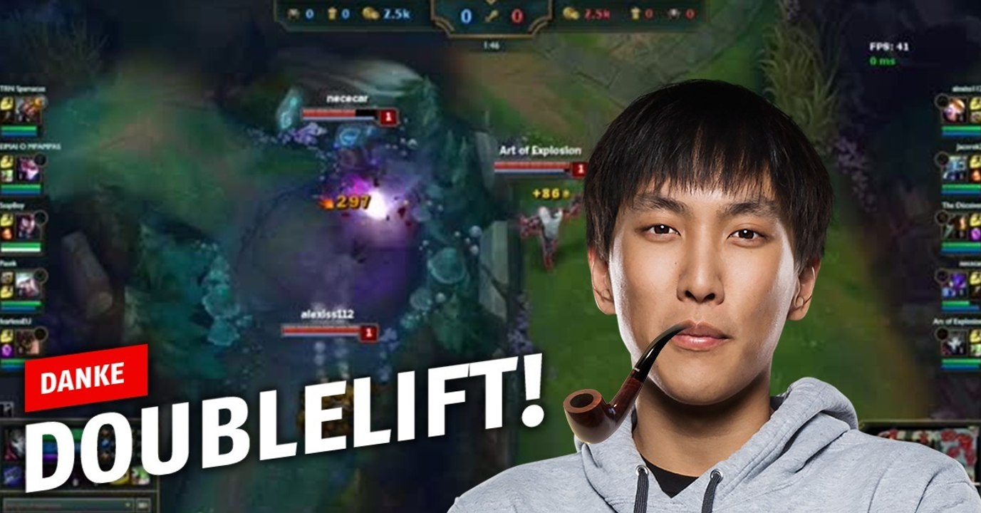 League of Legends: Doublelift gibt Tipps, um eure Bottlane unter Kontrolle zu bekommen