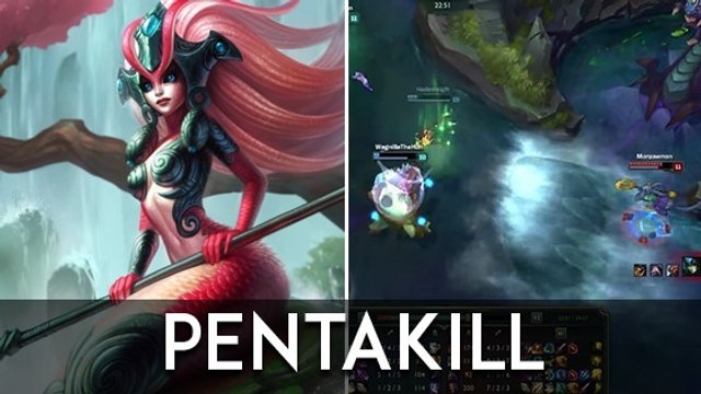 League of Legends : Nami s'énerve et gagne la partie à elle toute seule