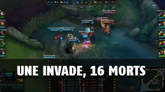 League of Legends : l'invade la plus longue et la plus sanglante de l'histoire du jeu